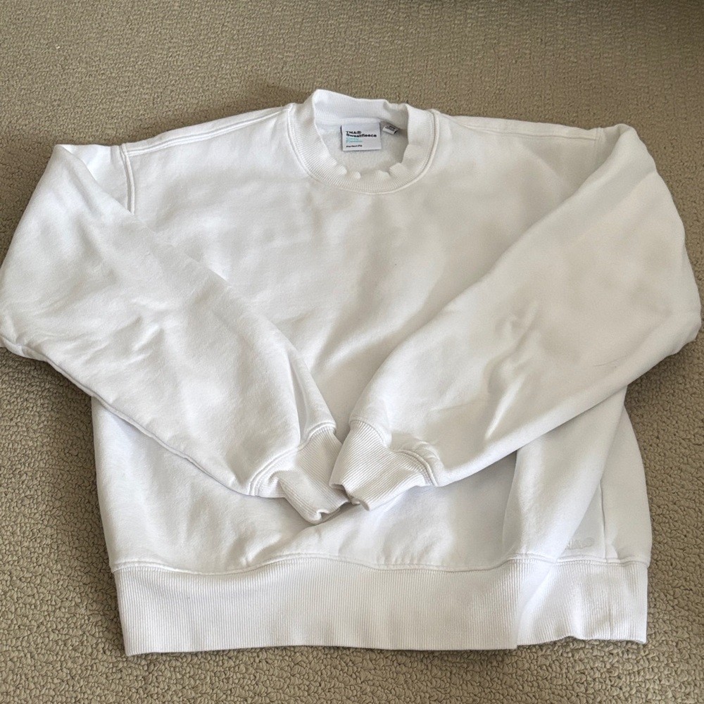 TNA Women's Crewneck Sweater in White